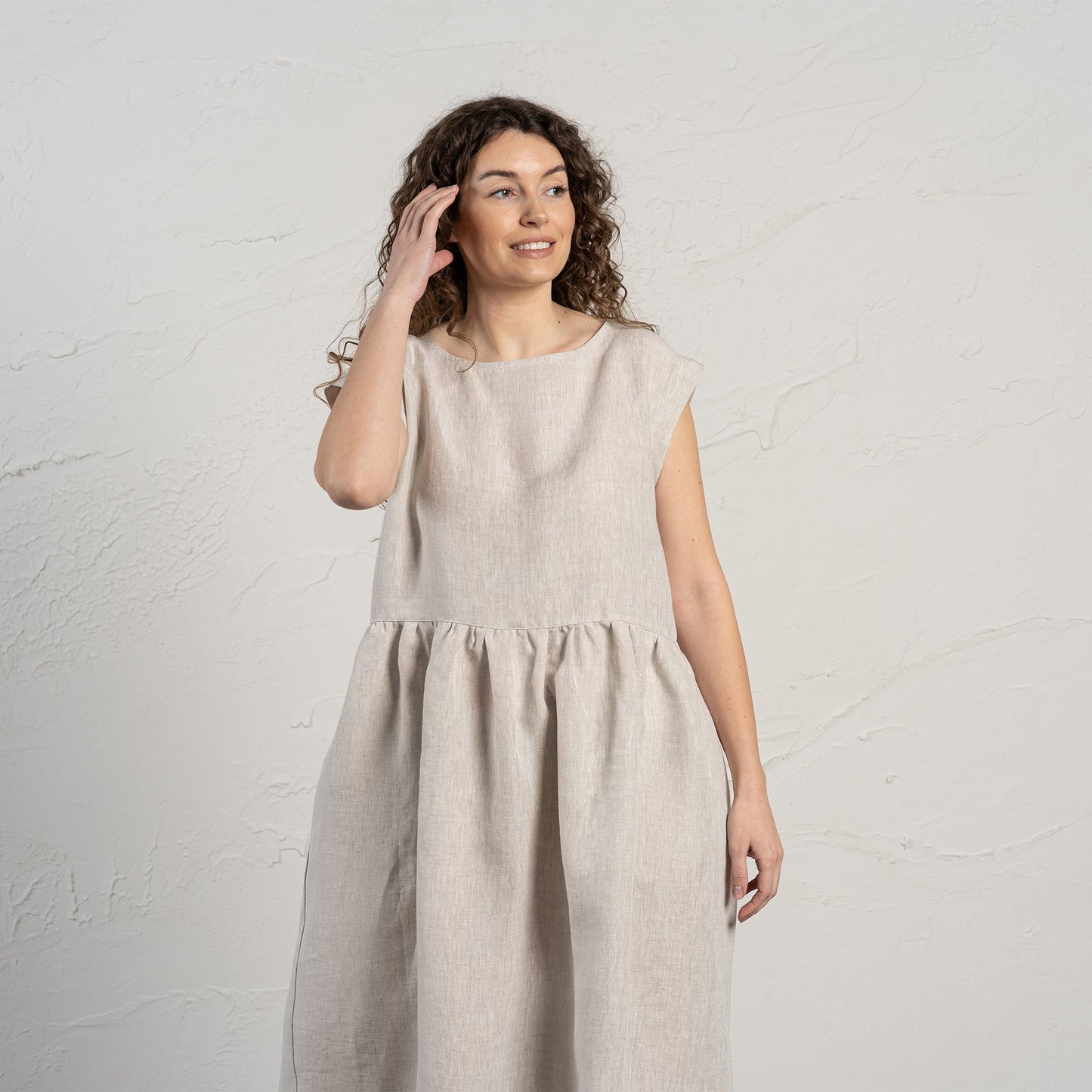 Smock Dress Cecilia Natural