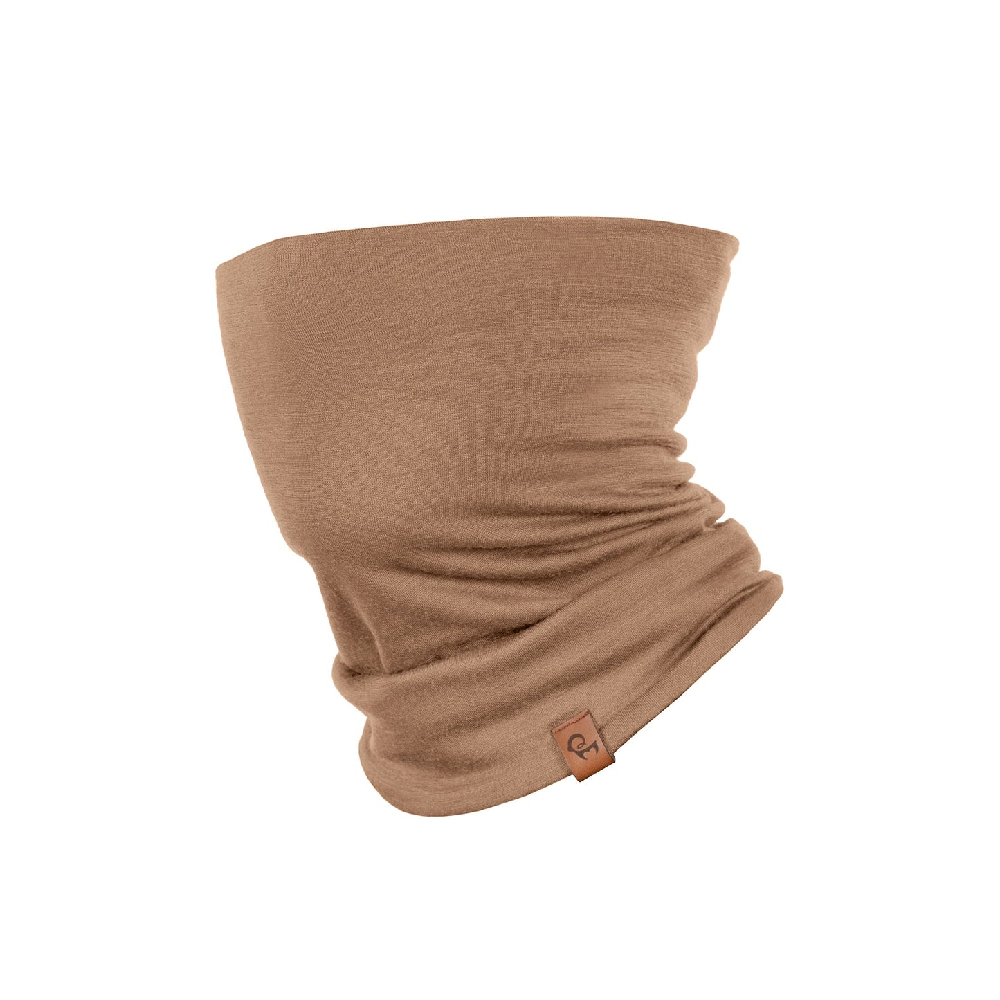 Women's 100% Merino Neck Gaiter Beige