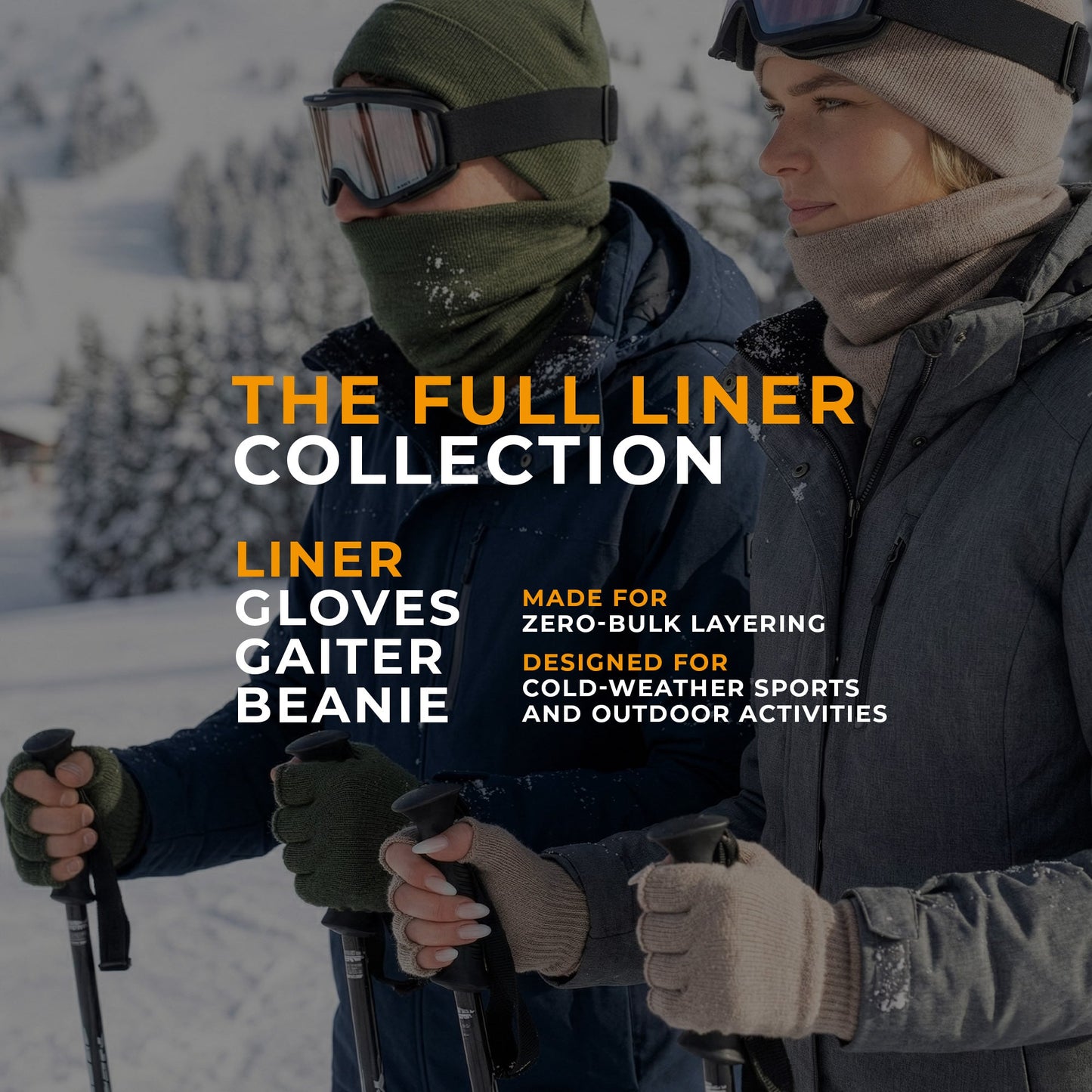 Women's Liner Gaiter, Beanie & Gloves 3-Piece