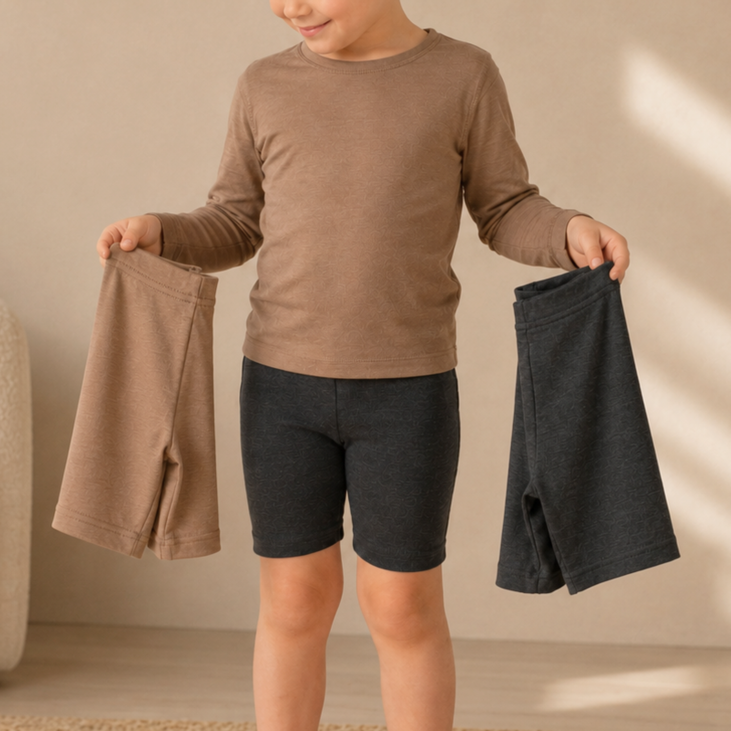 Kids' 160gsm Merino Cycling Shorts 2-Pack