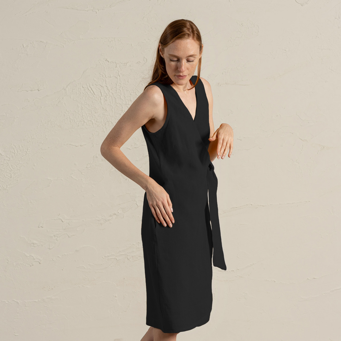 Dress with Side Ribbon Natalie