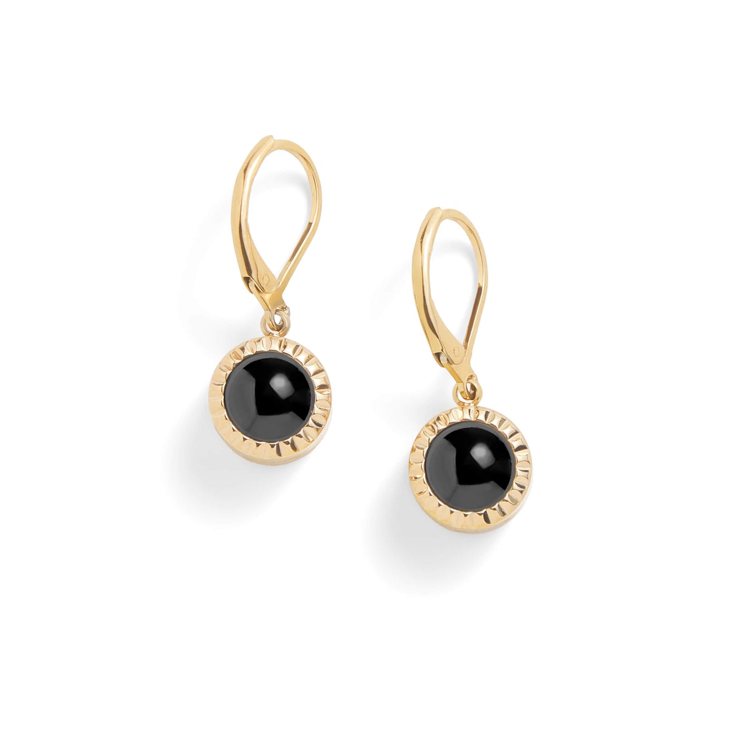 Personalized Circle Photo Earrings