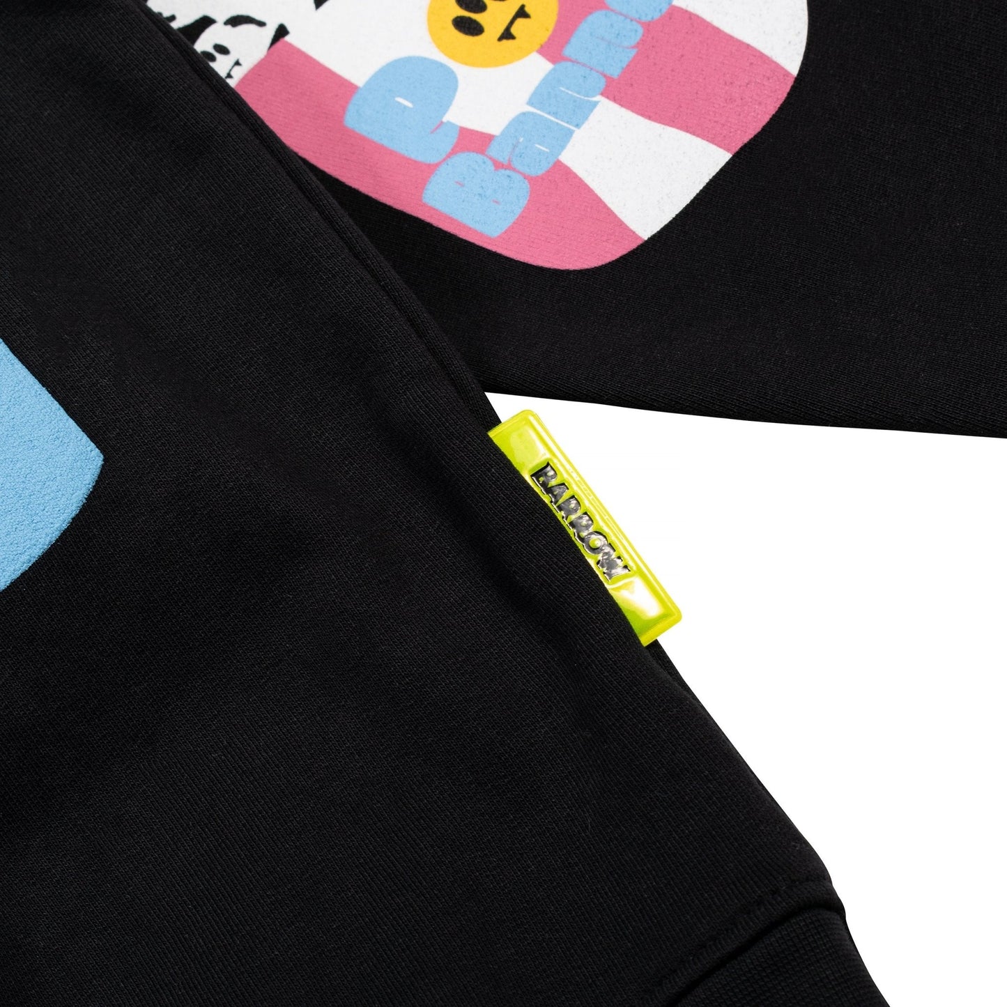 Puff Print Hoodie | Black