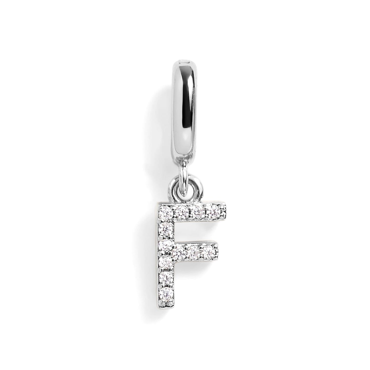 Pavé Letter Charm