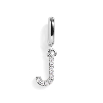 Pavé Letter Charm