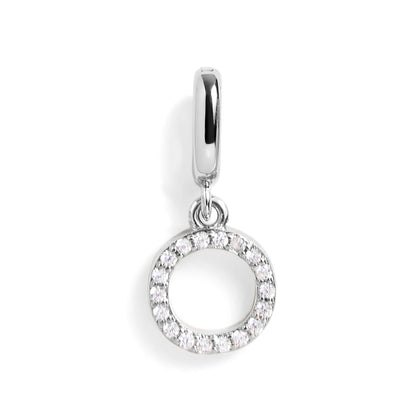 Pavé Letter Charm