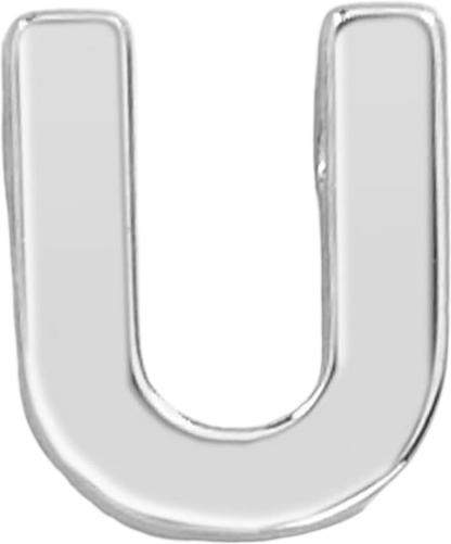 Slider Block Letter Charm