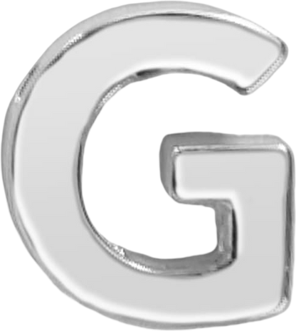 Slider Block Letter Charm