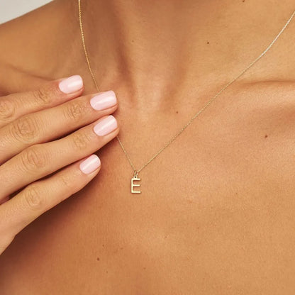 Solid Gold Individual Initial Charm