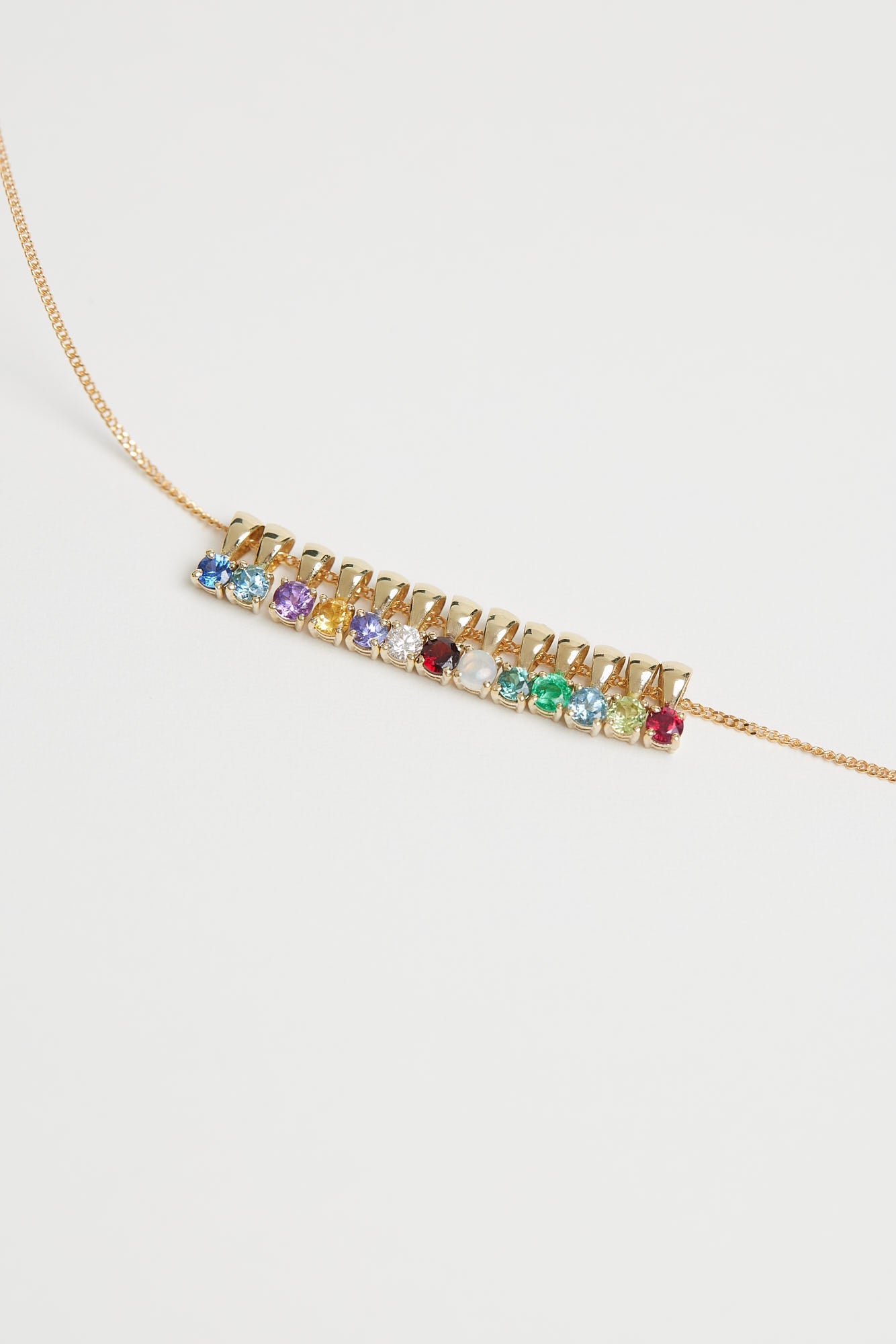 Birthstone Pendant | 9K Yellow Gold