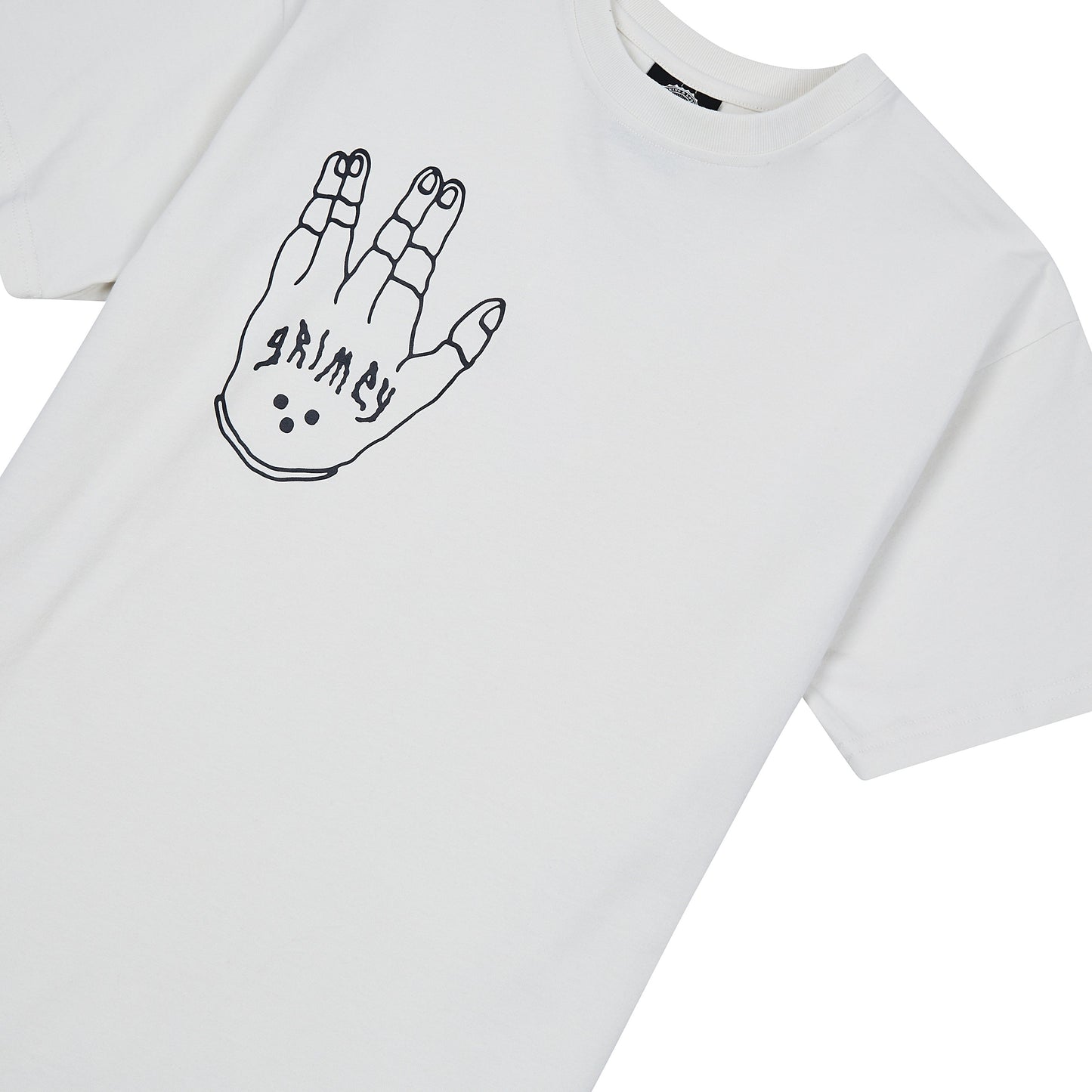 Peace Within The Glitzy Grillz Tee | Off-White