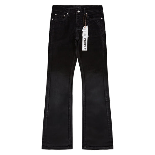Flock Dipped Flared | Black