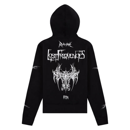 Road To Awe Hoodie | Black Metal