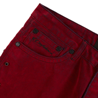 Chainstitch Denim | Velvet Red