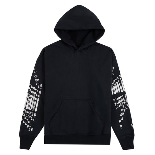 Cracked Puzzle Hoodie | Black