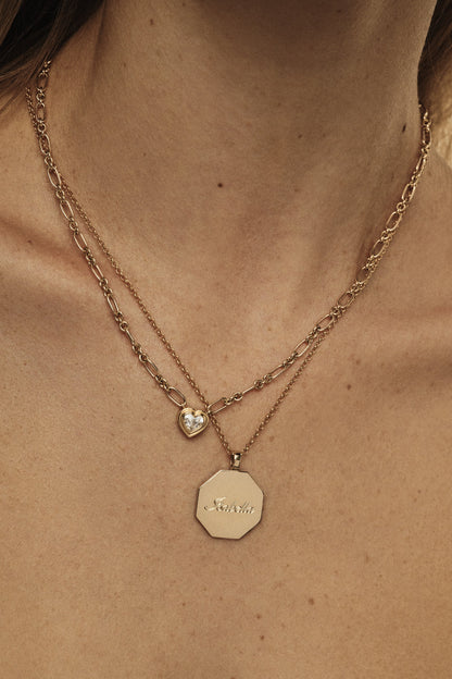 Mini Chateau Necklace | Silver