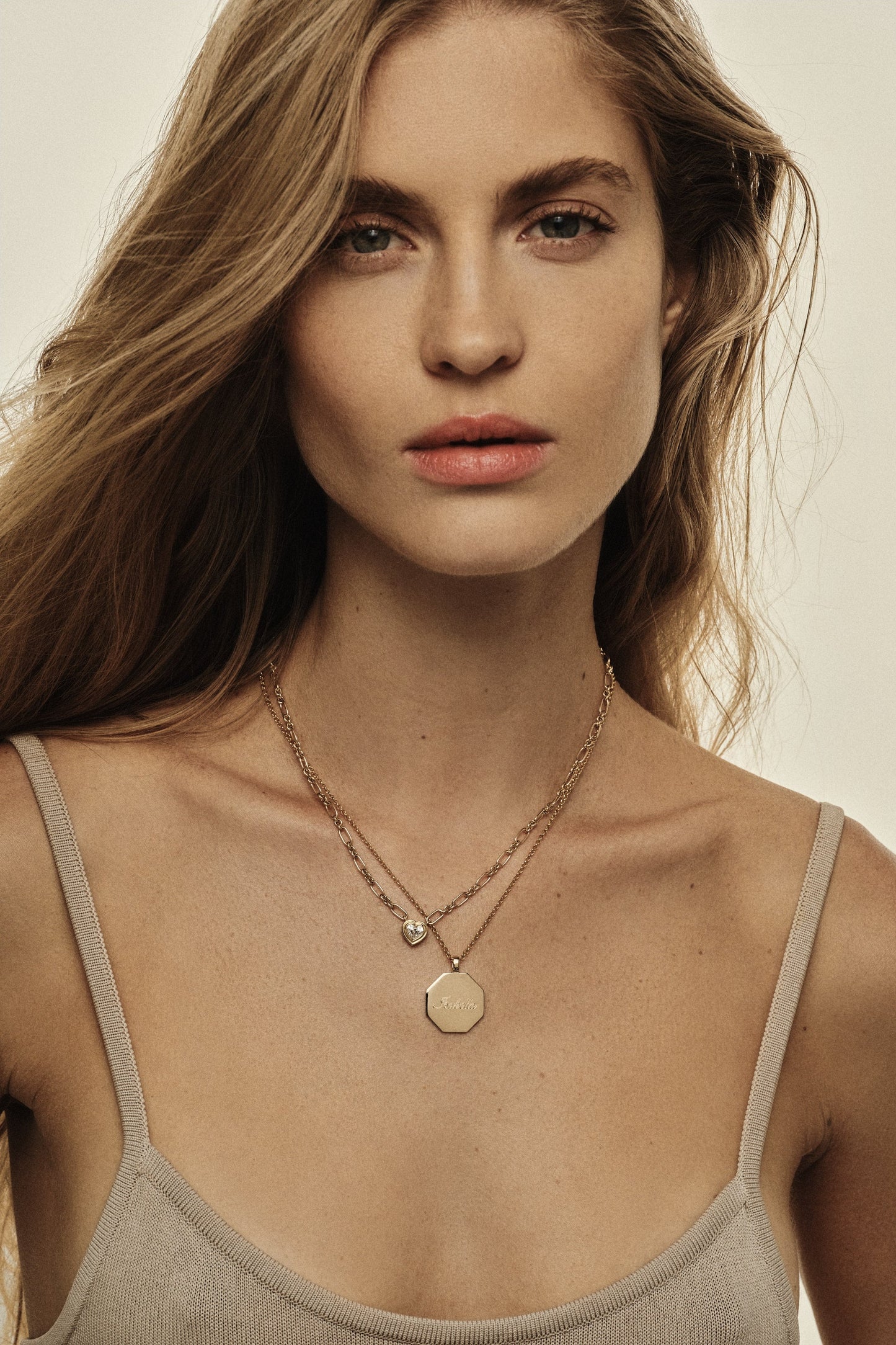 Mini Chateau Necklace | 9K Yellow Gold