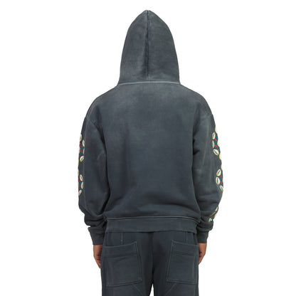 Cowrie Shell Hoodie | Black
