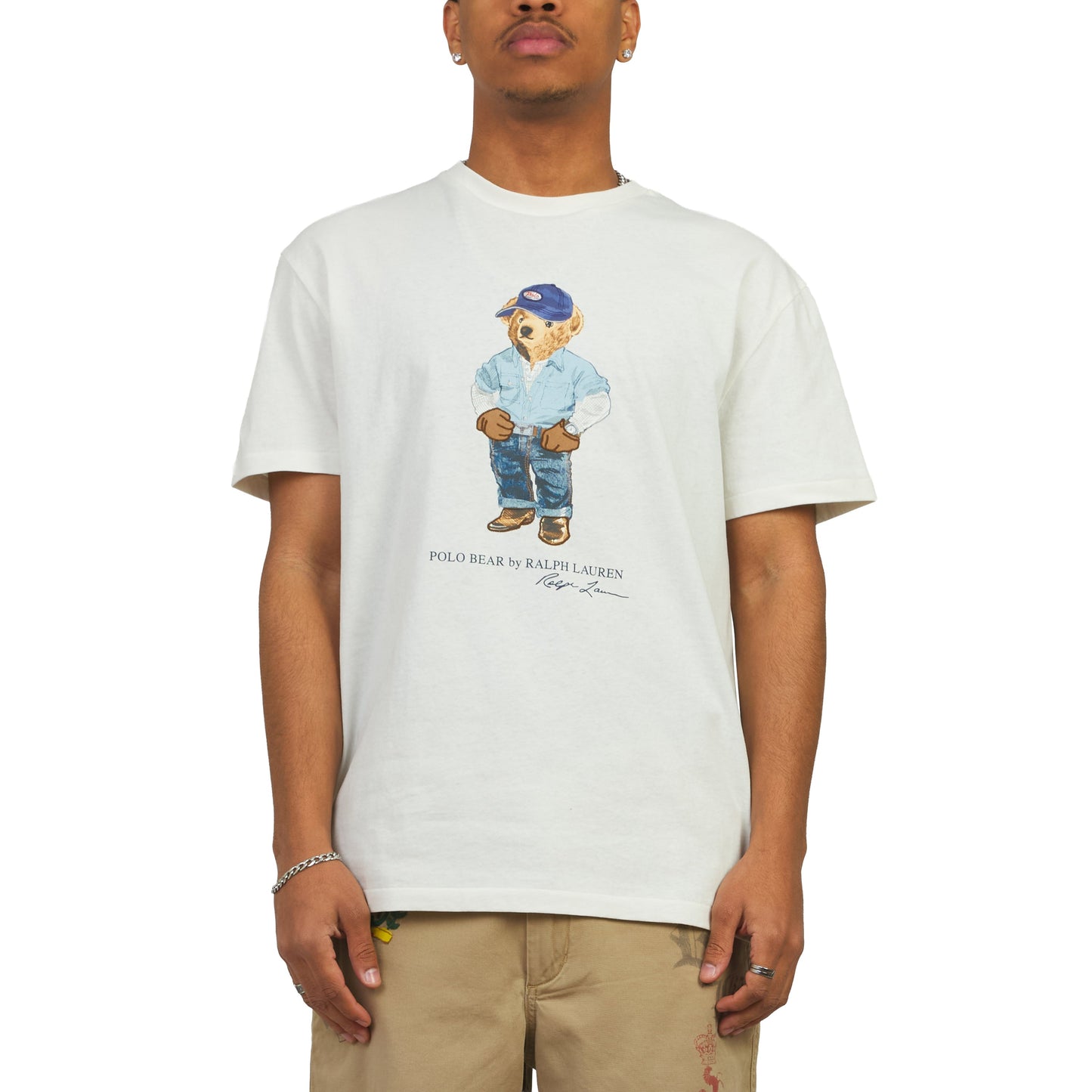 Denim Bear Tee | Nevis