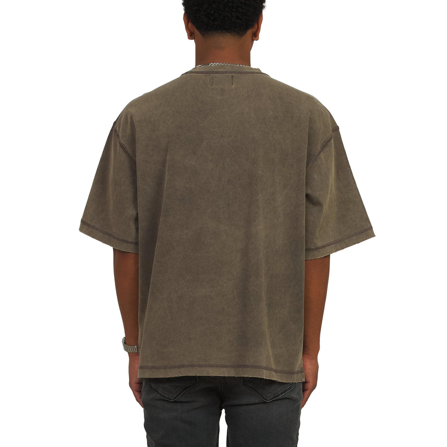Jumbo Star Tee | Vintage Black