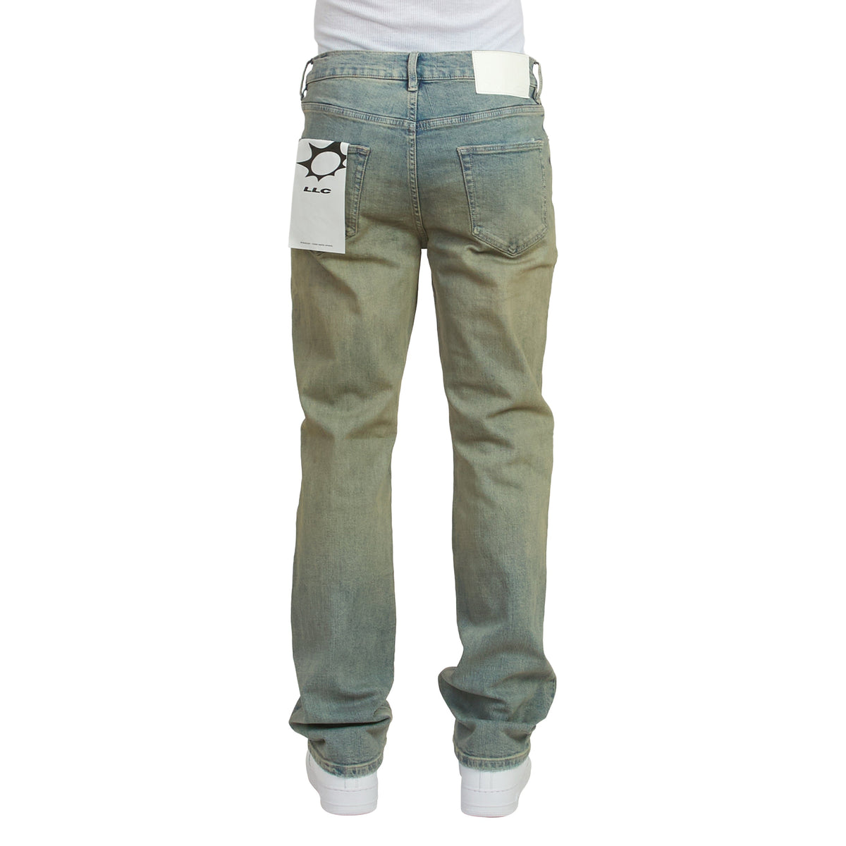 Dirty Ripped Flare Denim