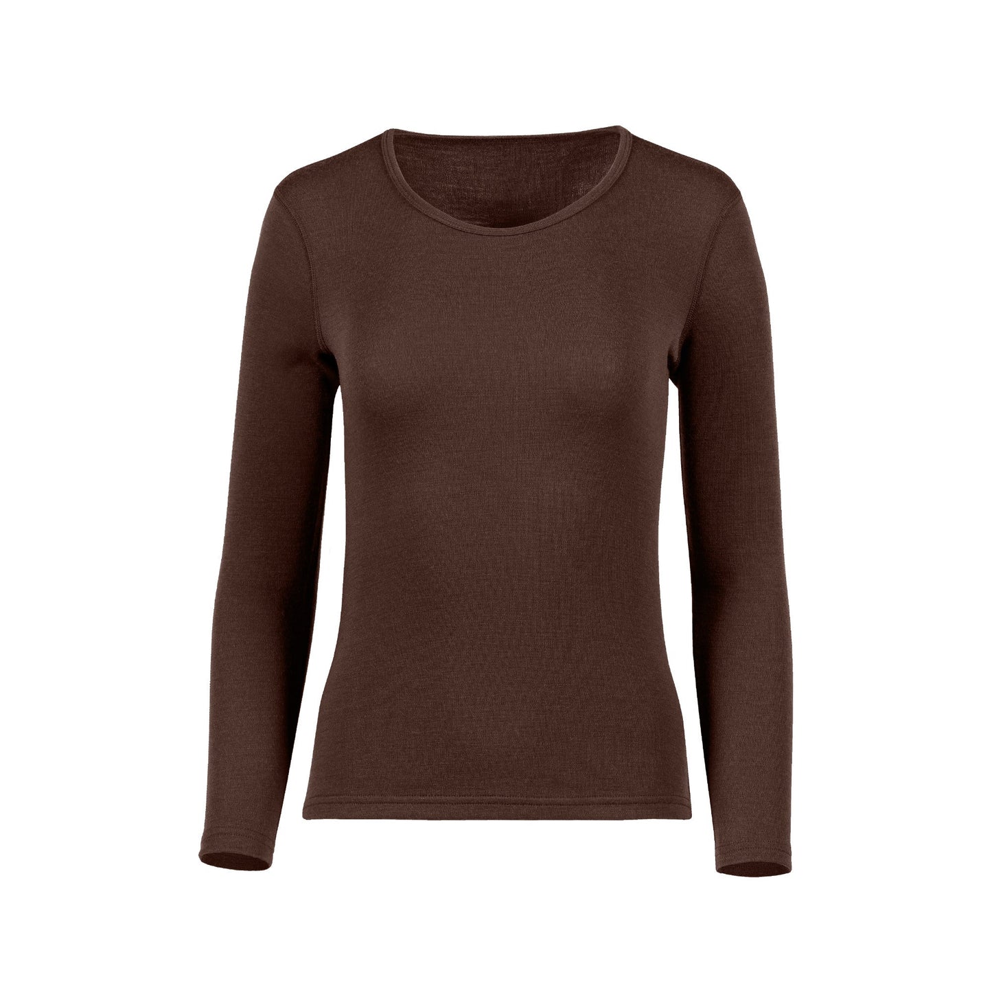 Women's 250 Thermal Long Sleeve Crew Brown