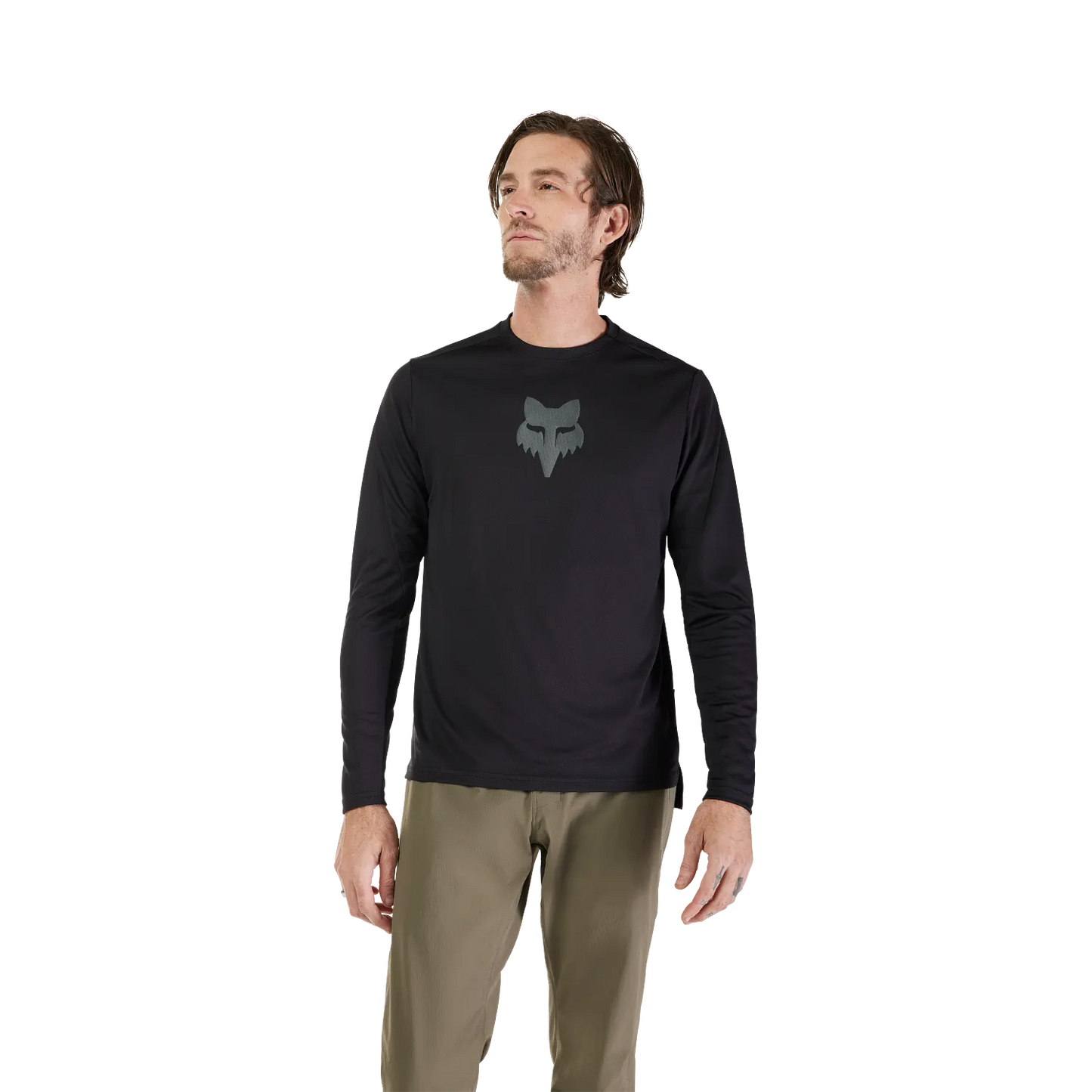 Fox Men's Ranger Long Sleeve Fox Head Jersey