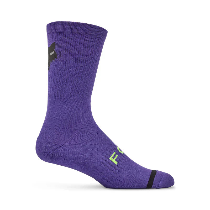 Fox 8" Defend Sock Lunar SE