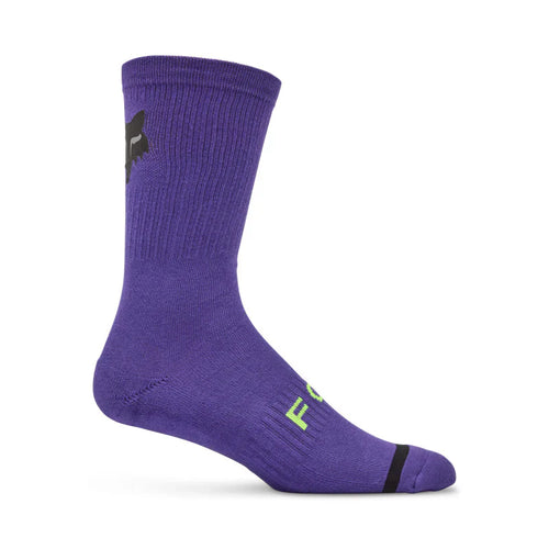 Fox 8" Defend Sock Lunar SE