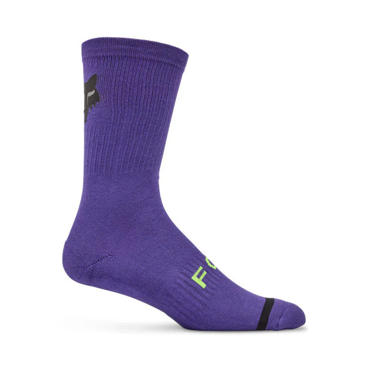 Fox 8" Defend Sock Lunar SE