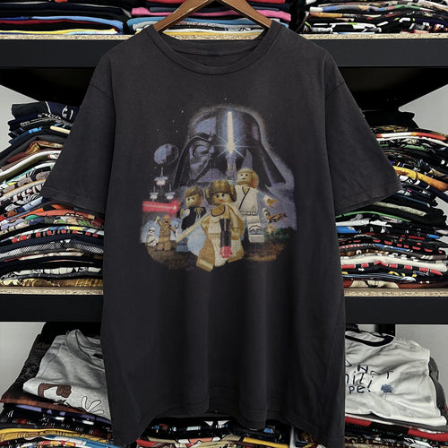 Lego Stars Wars Darth Vader Washed Black T-Shirt