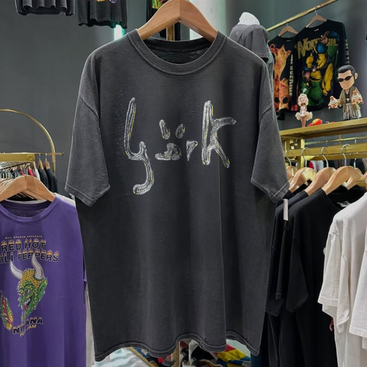 1993 Bjärk 'Acclaimed Single' Promo Rare Washed Black T-Shirt