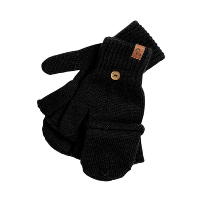 Women's Knit Merino Convertible Mittens