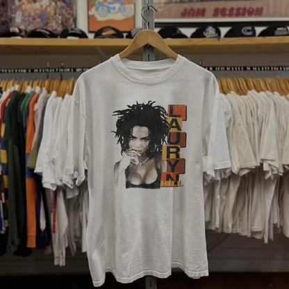 1999 Lauryn Hill Tour Washed White Tee