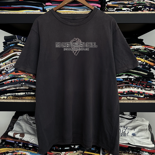 2003 Ghost In The Shell Washed Black Tee