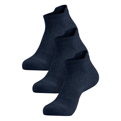 Men’s Cotton Supportive Performance Socks 3-Pack