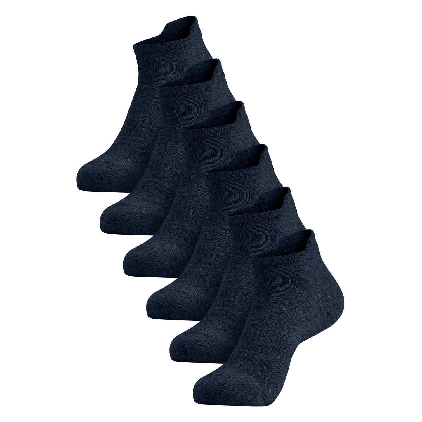 Men’s Cotton Everyday Ankle Socks 6-Pack