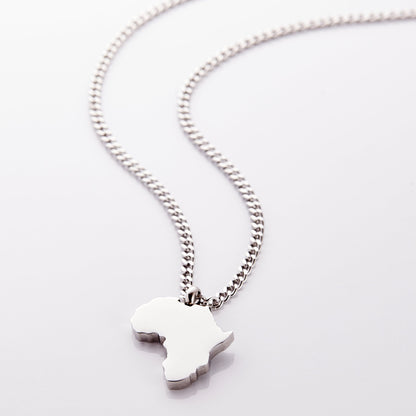 Country Map Necklace | Men