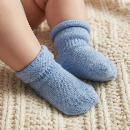 Kids' Knit Baby Socks/Mittens Cashmere Blend