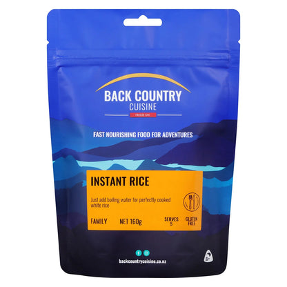 Back Country Instant Rice 160g