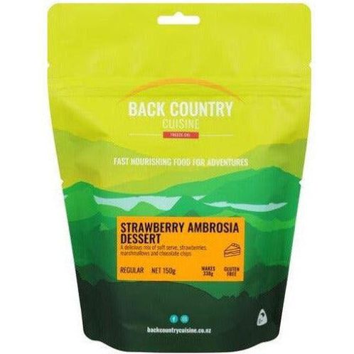 Back Country Dessert Strawberry Ambrosia Dessert 150g
