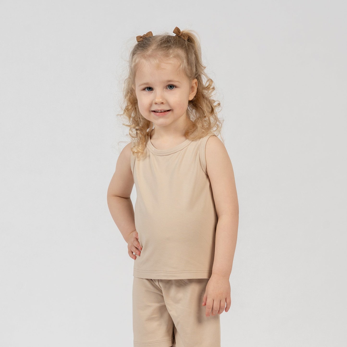Kids' Soft Bamboo Pajama With Shorts