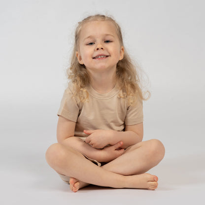 Kids' Bamboo Shorts & Top 2-Piece Set