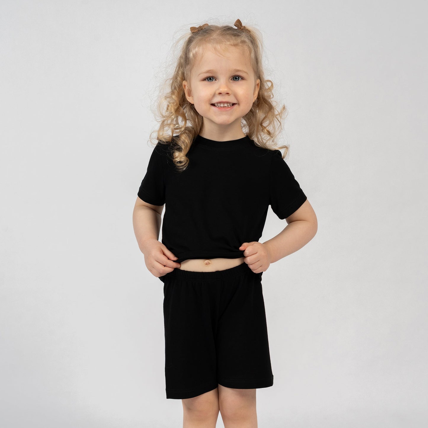 Kids' Bamboo Shorts & Top 2-Piece Set