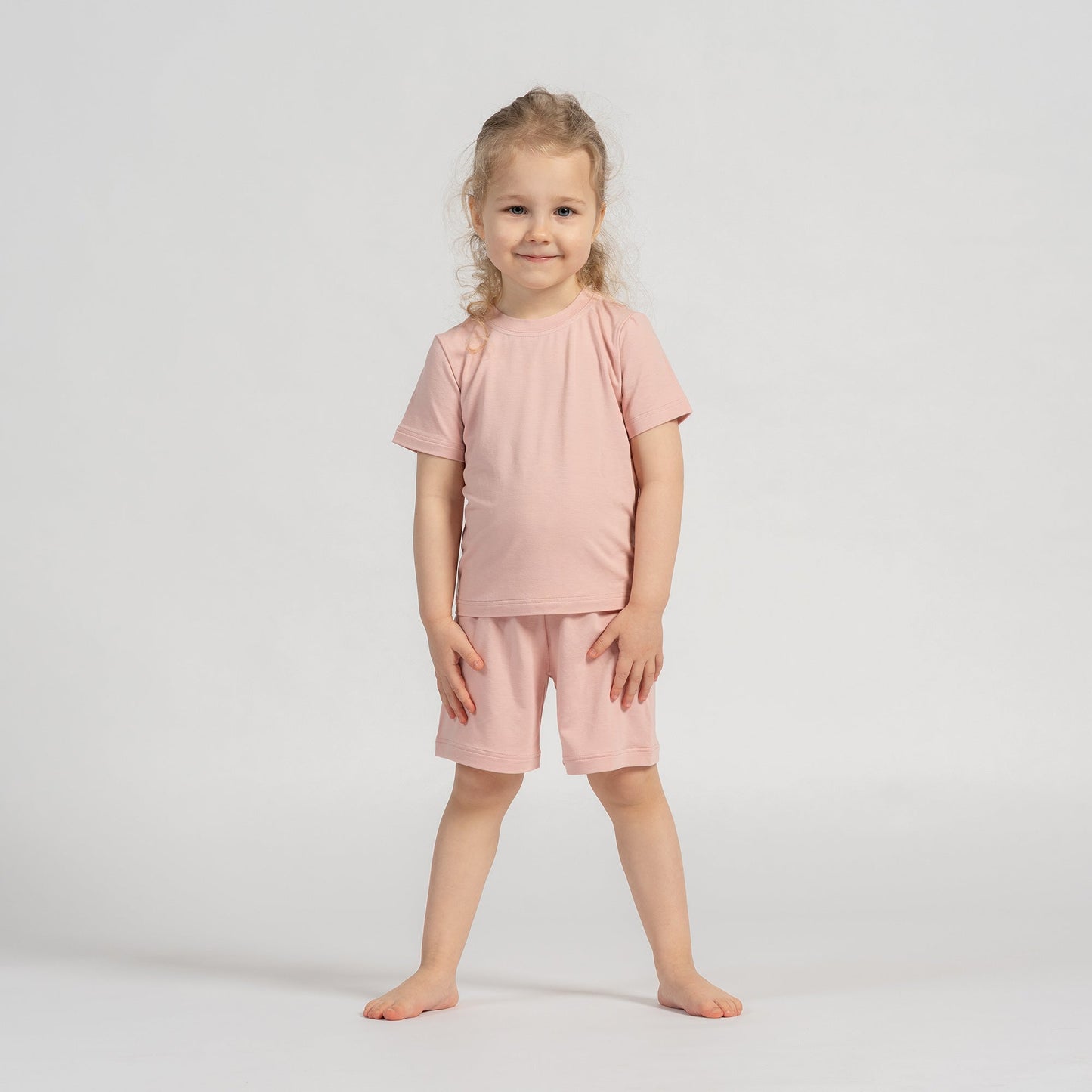 Kids' Bamboo Shorts & Top 2-Piece Set