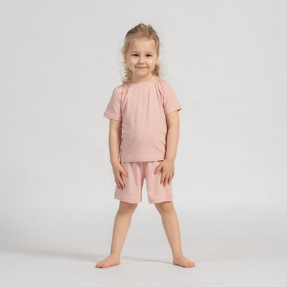 Kids' Bamboo Shorts & Top 2-Piece Set