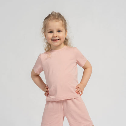 Kids' Bamboo Shorts & Top 2-Piece Set