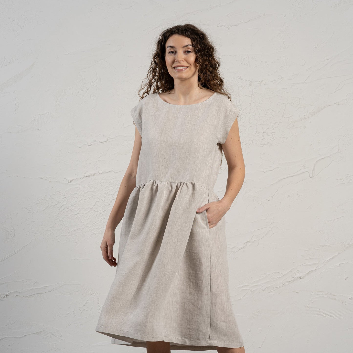 Smock Dress Cecilia Natural