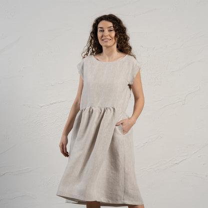 Smock Dress Cecilia Natural