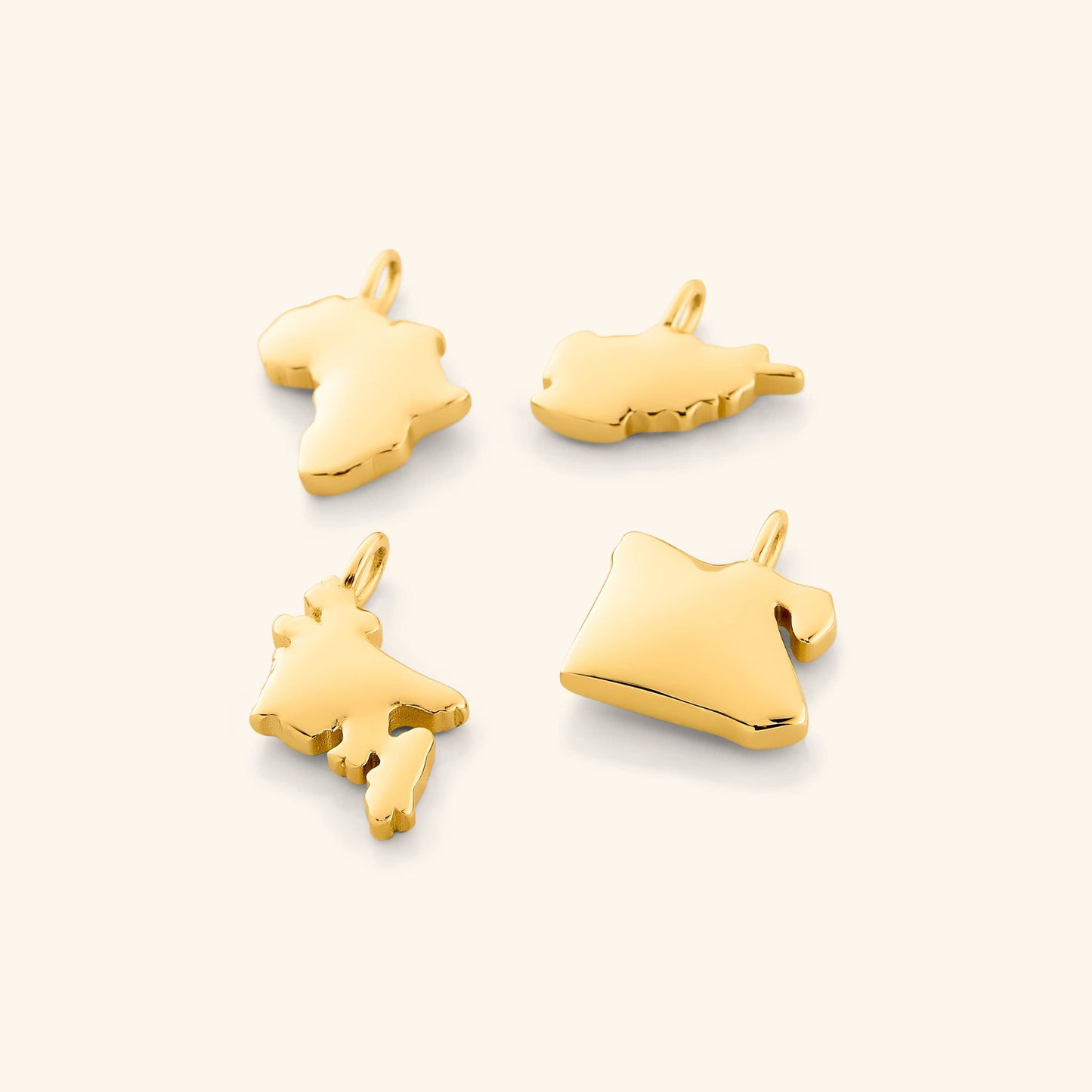 Country Map Charm